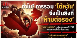 ทำไม? การรวม “ไต้หวัน” จึงเป็นสิ่ง “ห้ามต่อรอง”